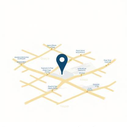 Map showing Akari Chandelier Works in Nagoya